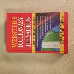 Webster's Dictionary and Thesaurus